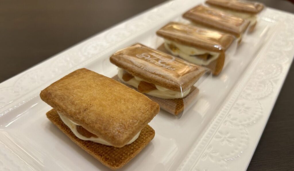 柿のクッキーサンド